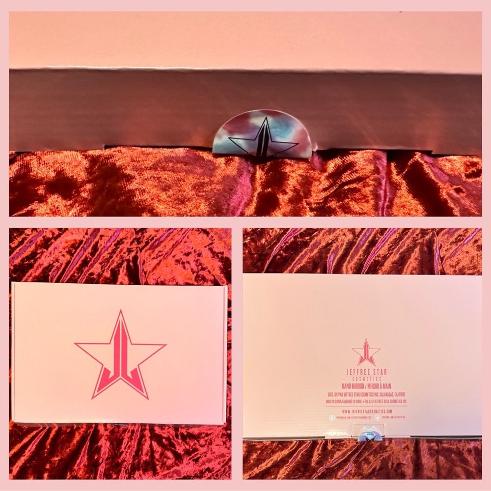 Jeffree Star Mirror NEW Tie-Dye “snow cone” LIMITED EDITION Collectible - Picture 6 of 8